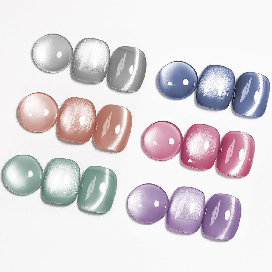 Amazon | MIZHSE キャットアイ ジェルネイルポリッシュ ムーン